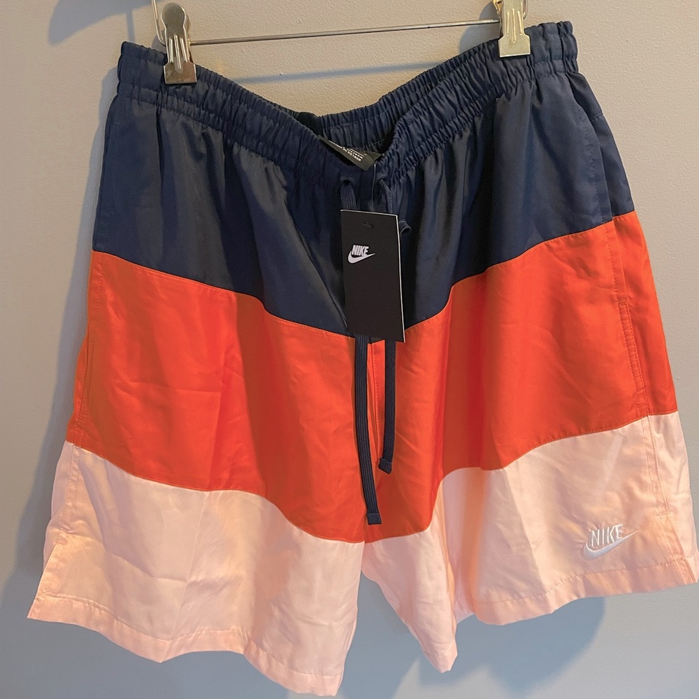 Nike Striped Swimshorts L - New with Tags